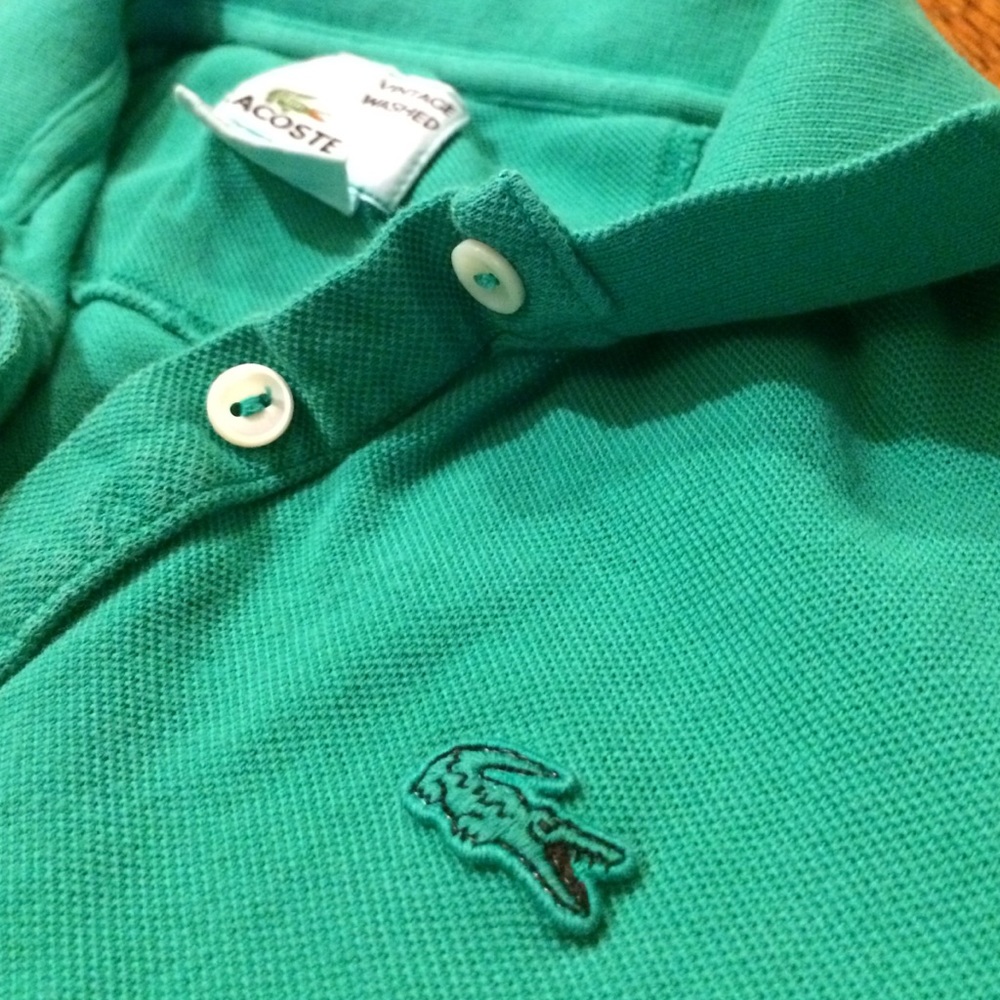 Lacoste Vintage Washed Polo